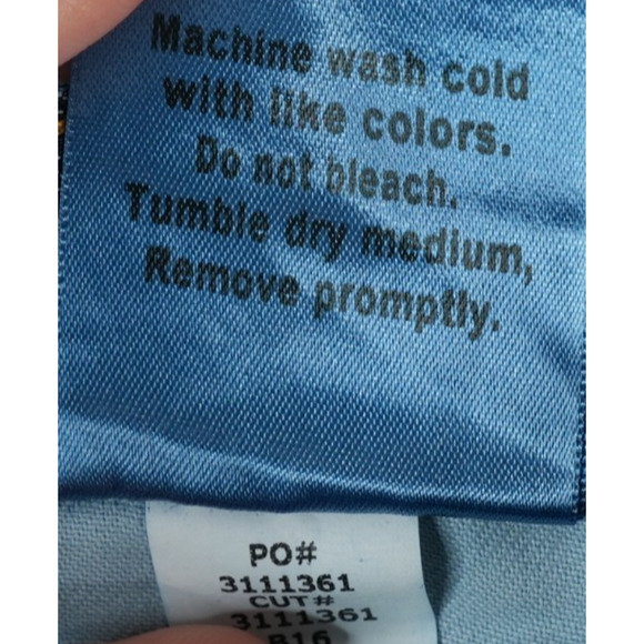 Carhartt Jeans Womens 14R Stretch Relaxed Fit Straight Leg Dark Denim 393-83 - Picture 11 of 11